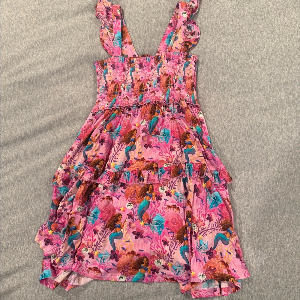 Posh peanut Disney the little 
Mermaid tiered dress